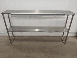 Etagère de chef en inox - 170x30x94 cm 